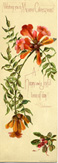 Christmas Card Louis Prang