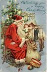 Christmas Card Raphael Tuck & Sons